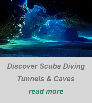 Scuba-diving-private-guide-Tunnels-and-caves-best dive spots in Cyprus