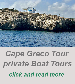 Cyprus-best-places-to-see-by-boat-cape greco-tour