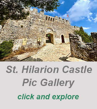 medival castle cyprus,hilarion castle private